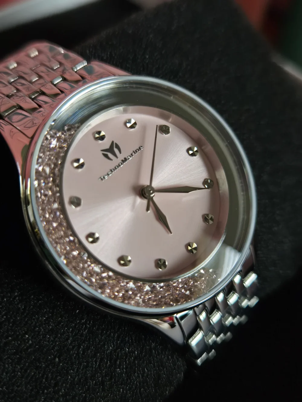 TM-9026008 TechnoMarine Brillantezza Del Mare Women's Watch Pink 34mm